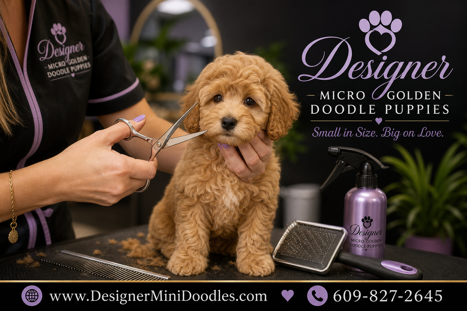 micro golden doodle puppies Florida