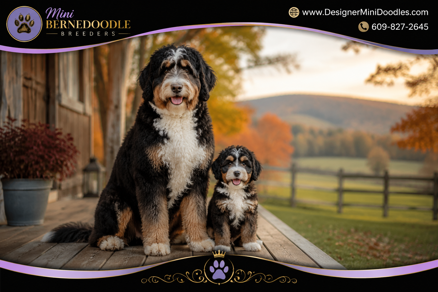 mini bernedoodle Ohio