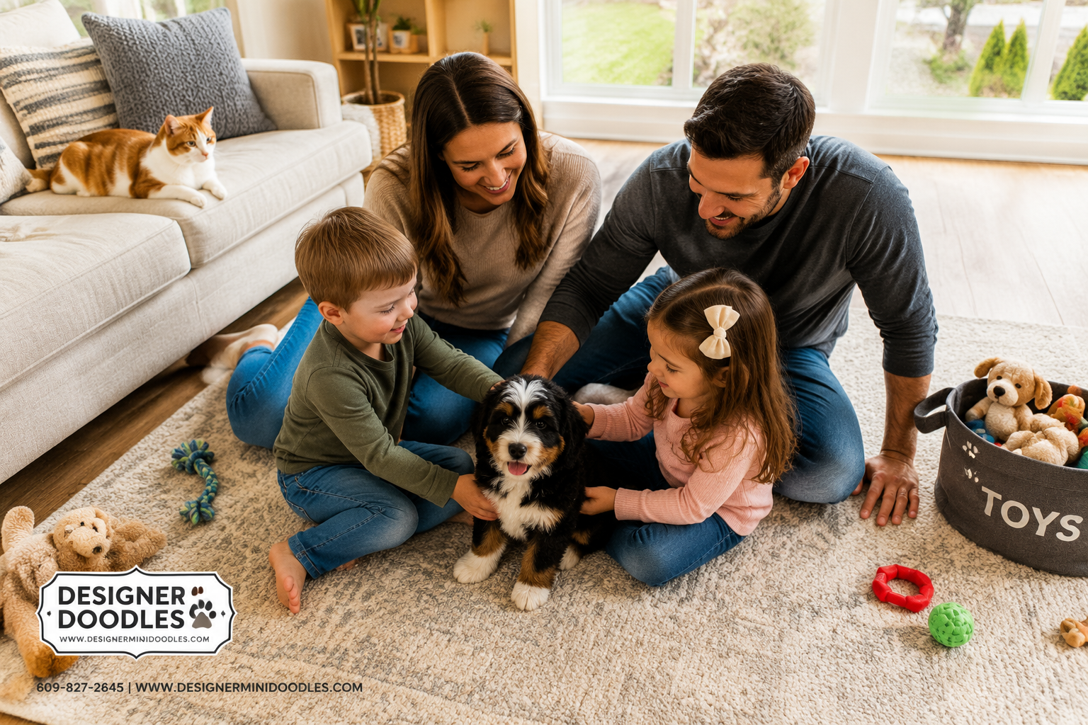 Reputable Bernedoodle Breeders Near West Palm Beach