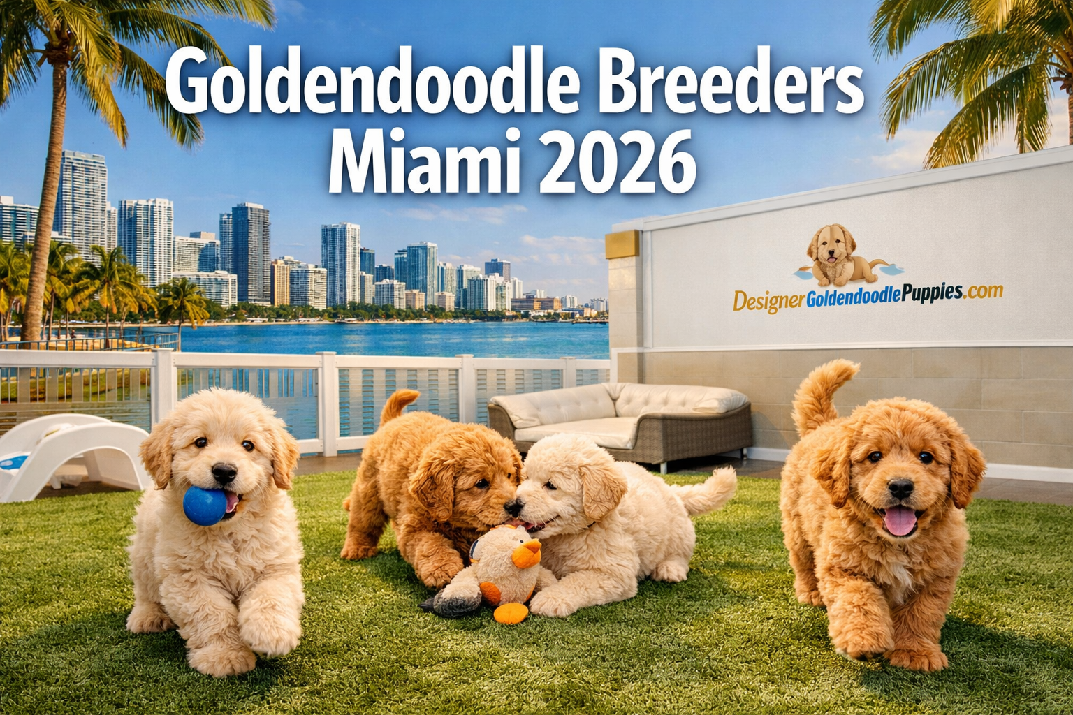 use keyphrases / topics as alt text do not use big paragraphs. Put logo of designergoldendoodlepuppies.com in images as possible where possi