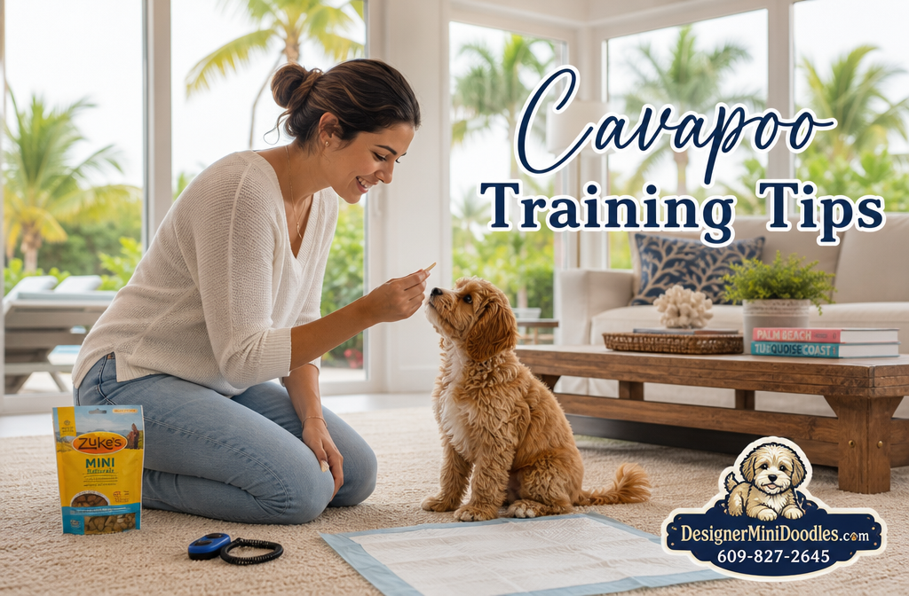 Cavapoo Puppy Training Tips for First-Time Owners