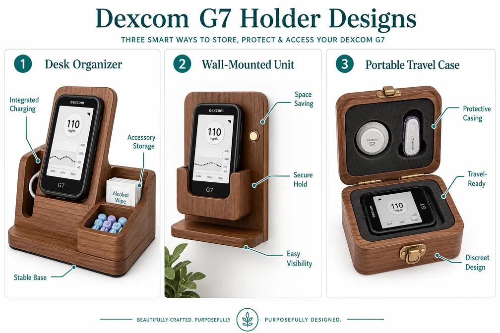 Project Ideas and Plans: Building Custom Holders and Storage Solutions for Dexcom G7