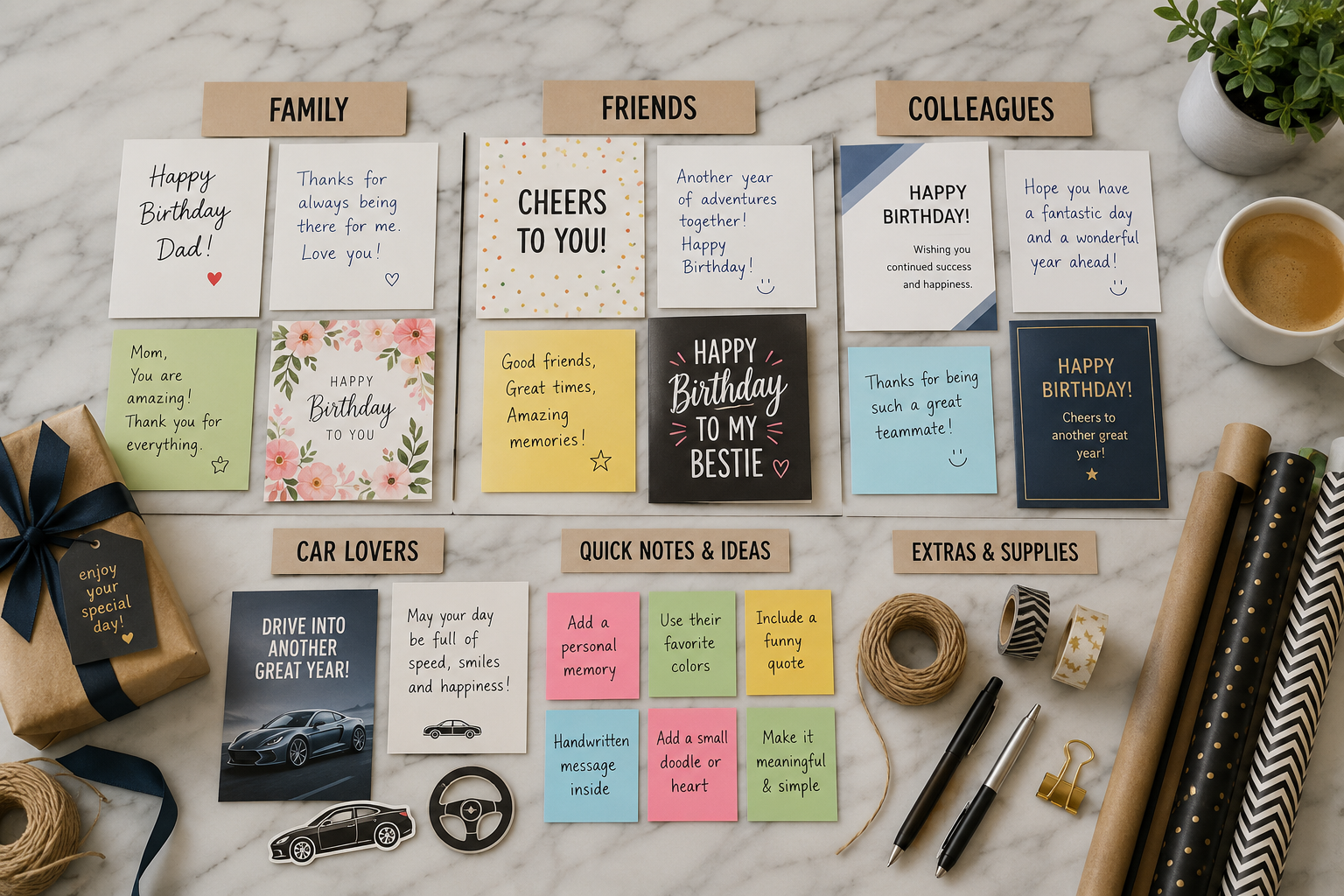150+ Copy-Paste Congratulations on Your New Car Wishes for Every Celebration 3 Organized greeting cards and messages by category