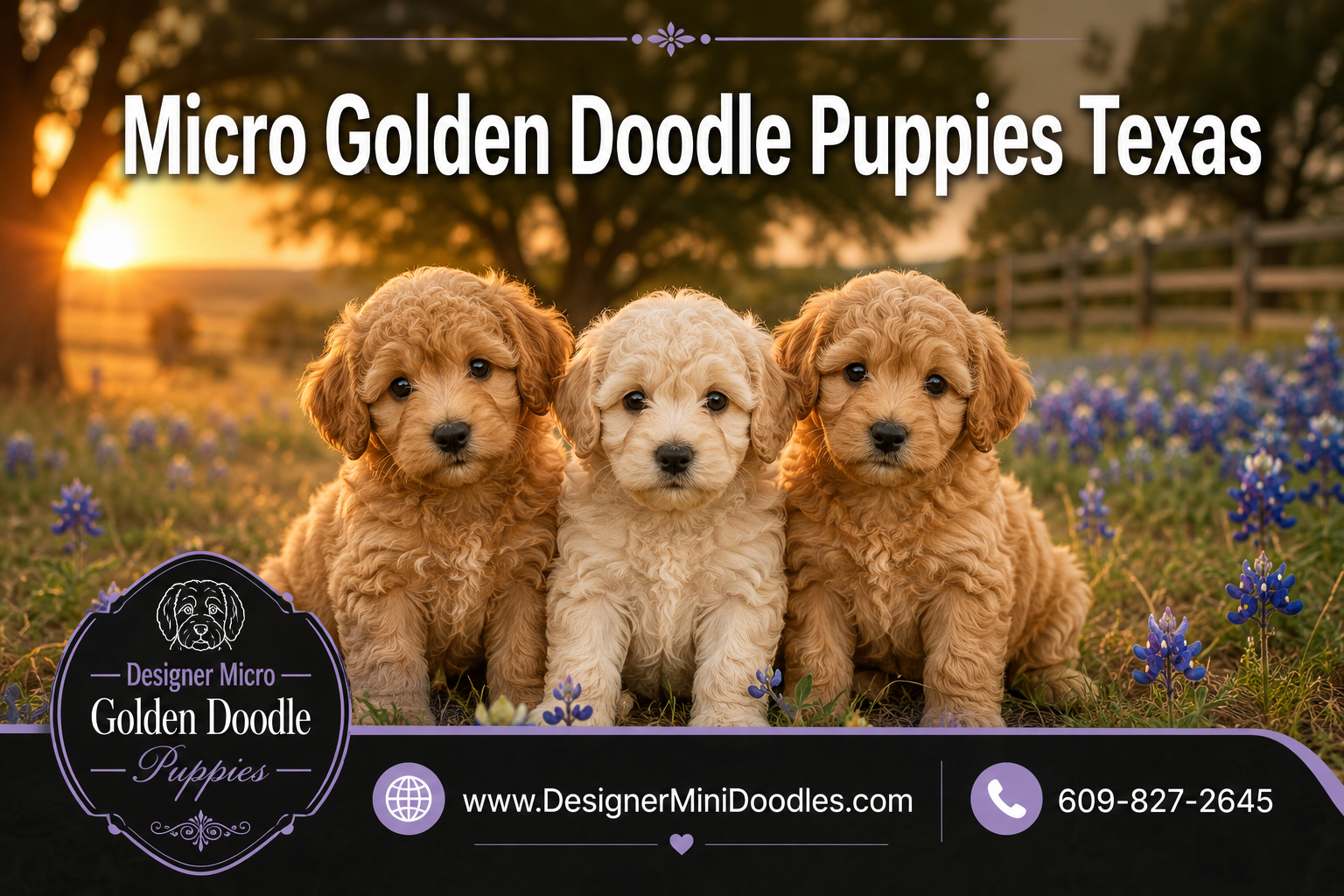 micro golden doodle puppies Texas