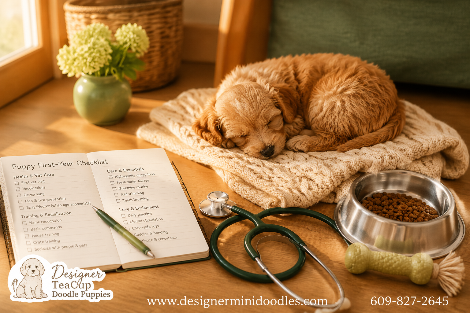 Teacup goldendoodle puppy care: first year expenses