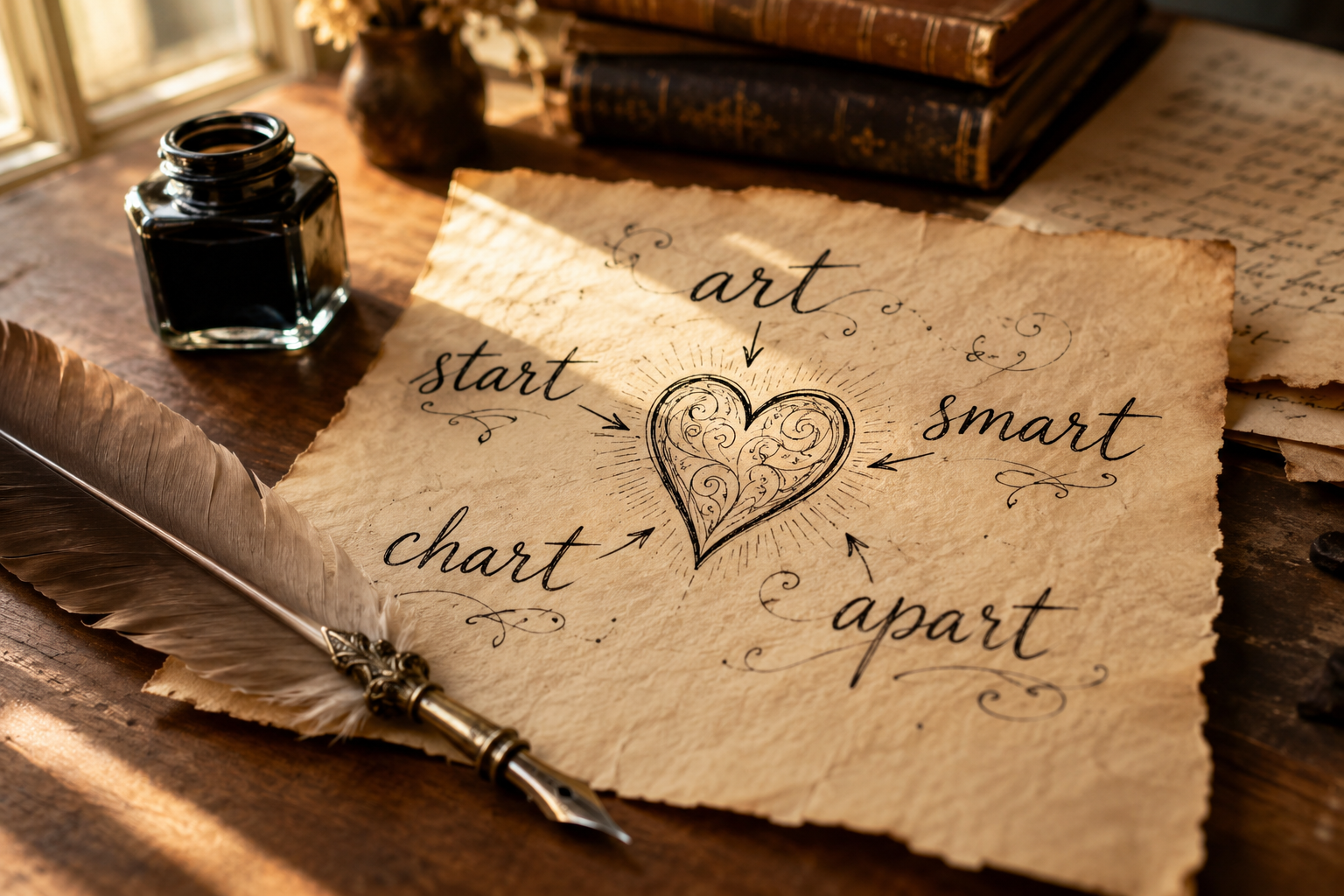 What Words Rhyme with Heart for Poems?