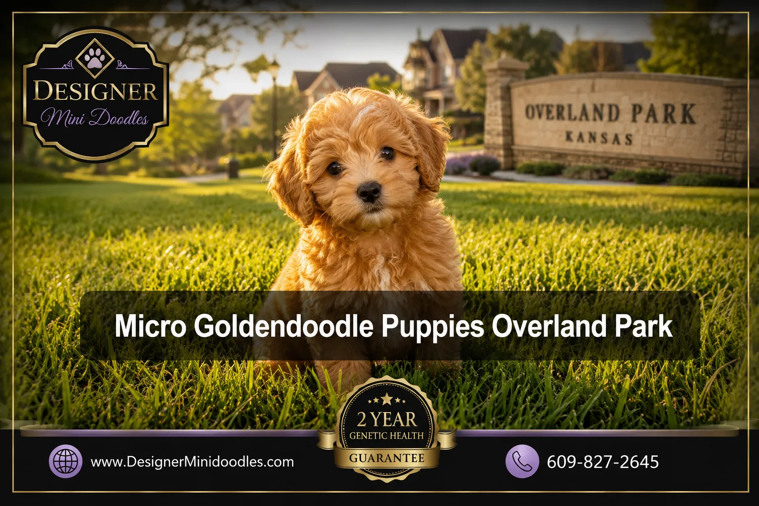 micro goldendoodle puppies Overland Park Kansas