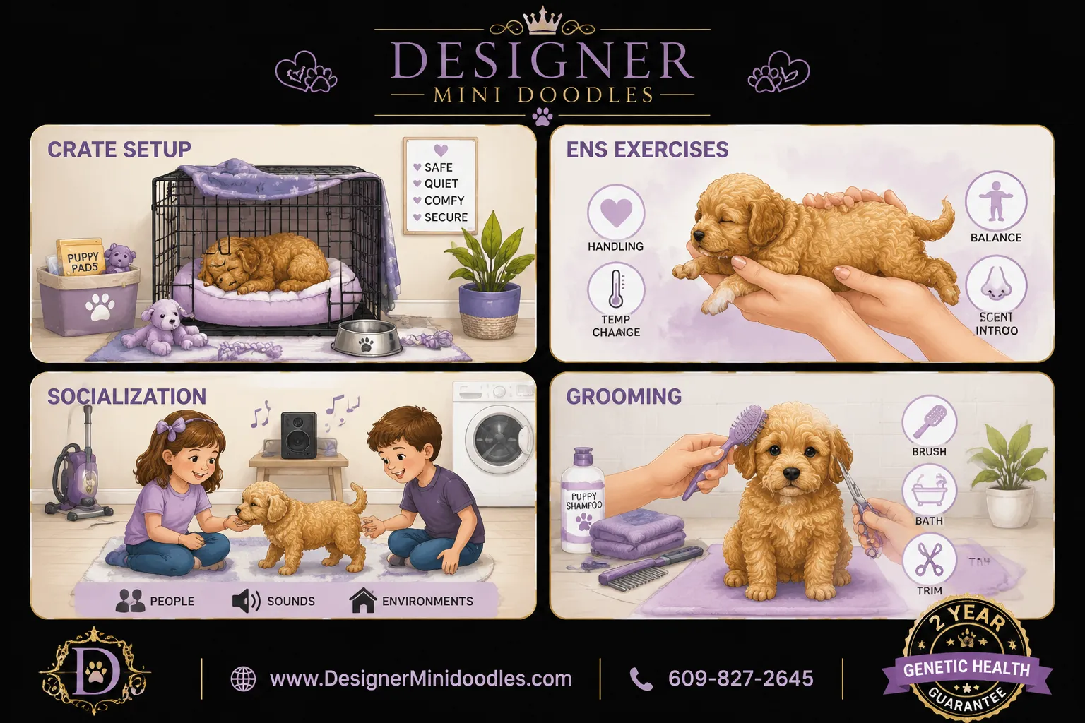 Micro Goldendoodle Puppy Care