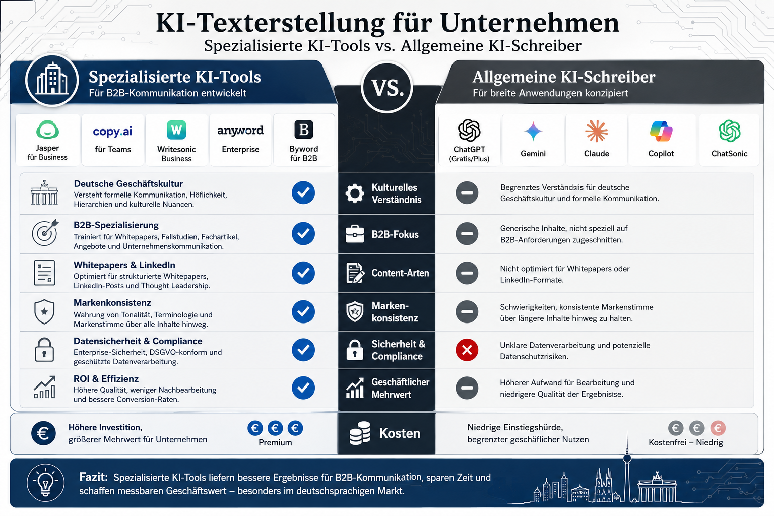 Verstehen KI-Tools die deutsche Geschäftskultur und den richtigen Ton?
