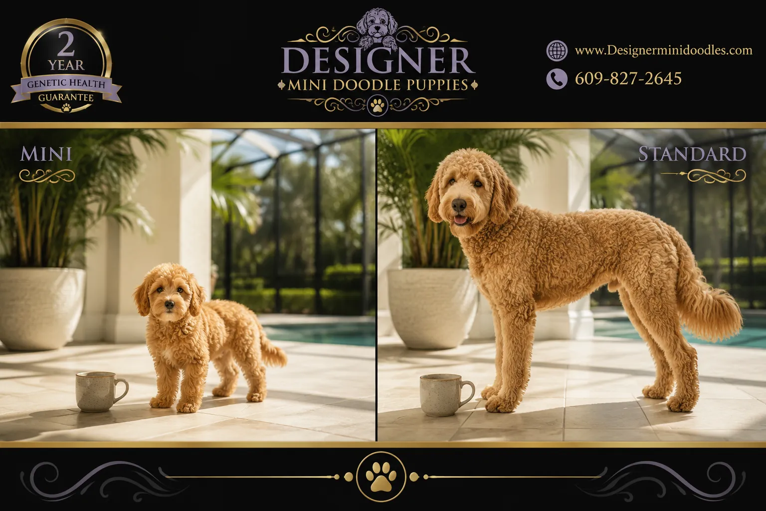 miniature golden doodle puppies Florida