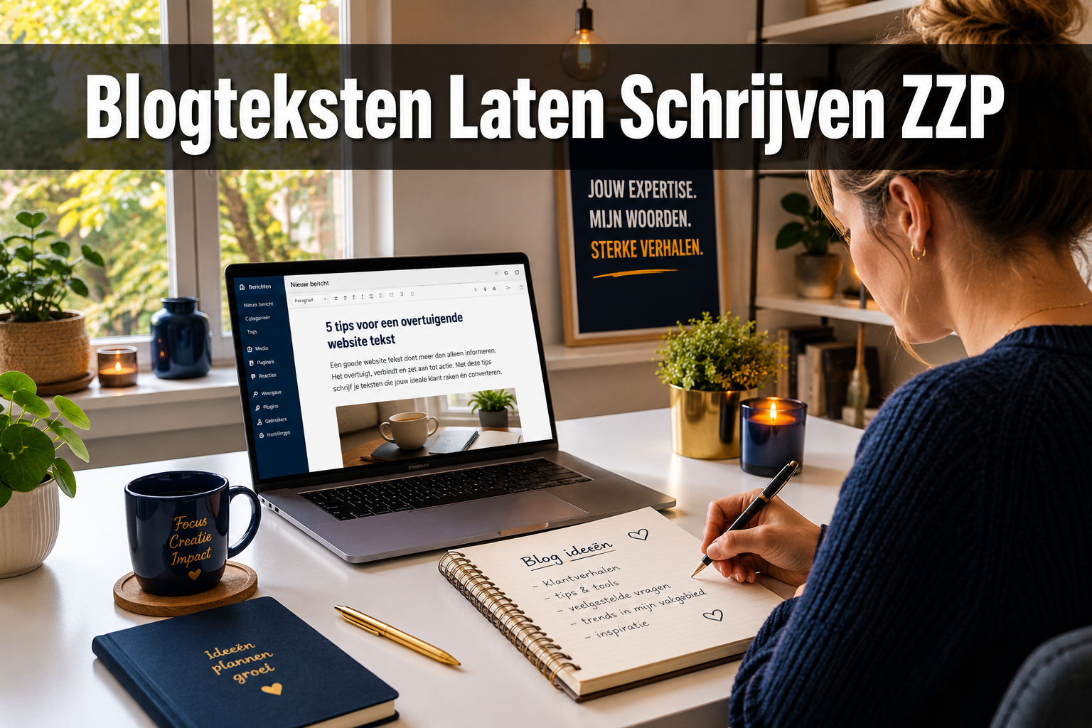 Blogteksten laten schrijven zzp
