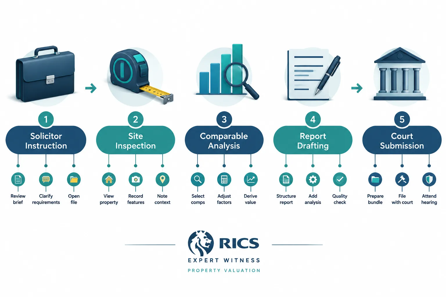 The Role of a Surveyor as Expert Witness in UK Property Disputes