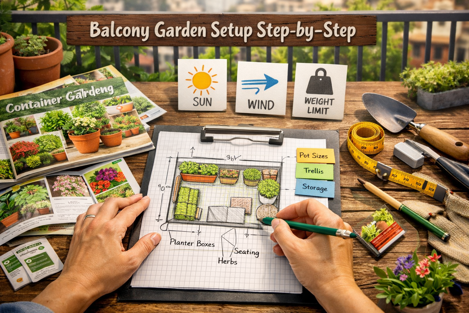 Balcony Garden Setup Step-by-Step: Your Ultimate 2026 Guide to Urban Greenery