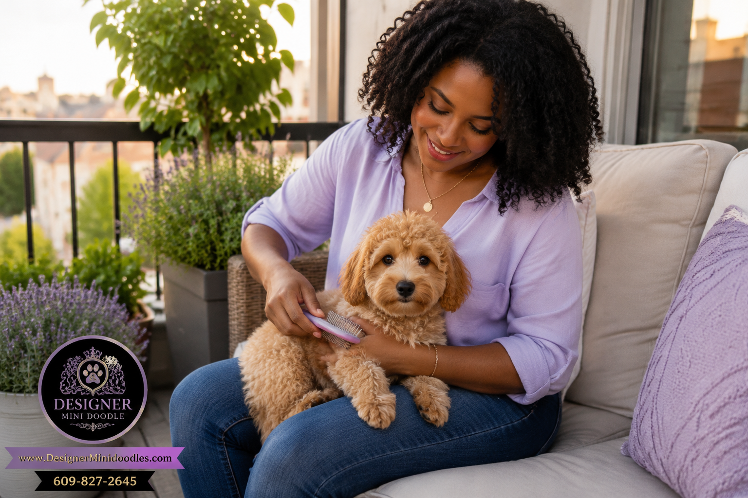 micro golden doodle Delaware