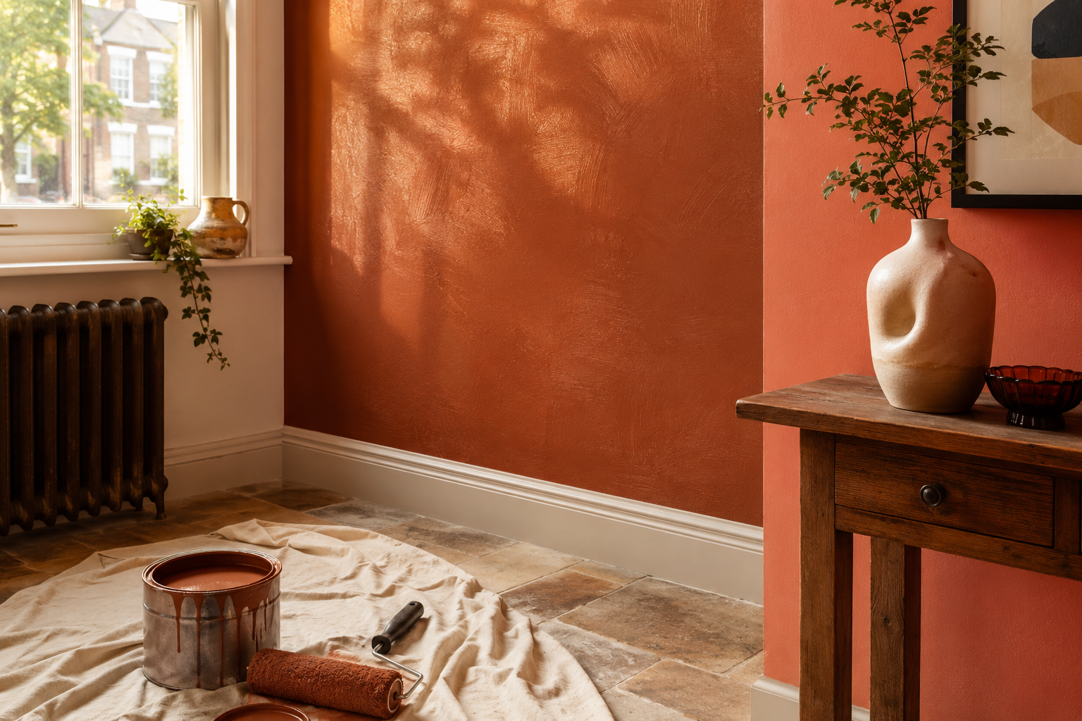 Applying Terracotta and Coral Party Walls: Earthy 2026 Hues for Warm, Welcoming Spaces