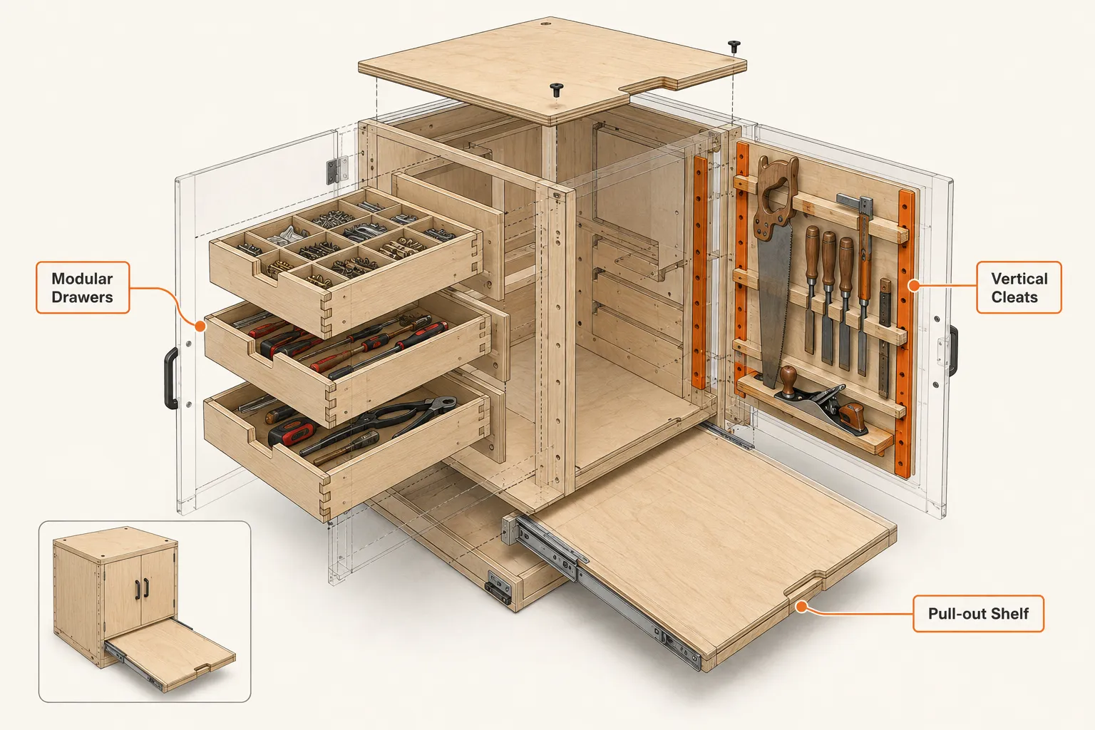 Building the Cabinet: Materials, Joinery, and Internal Systems