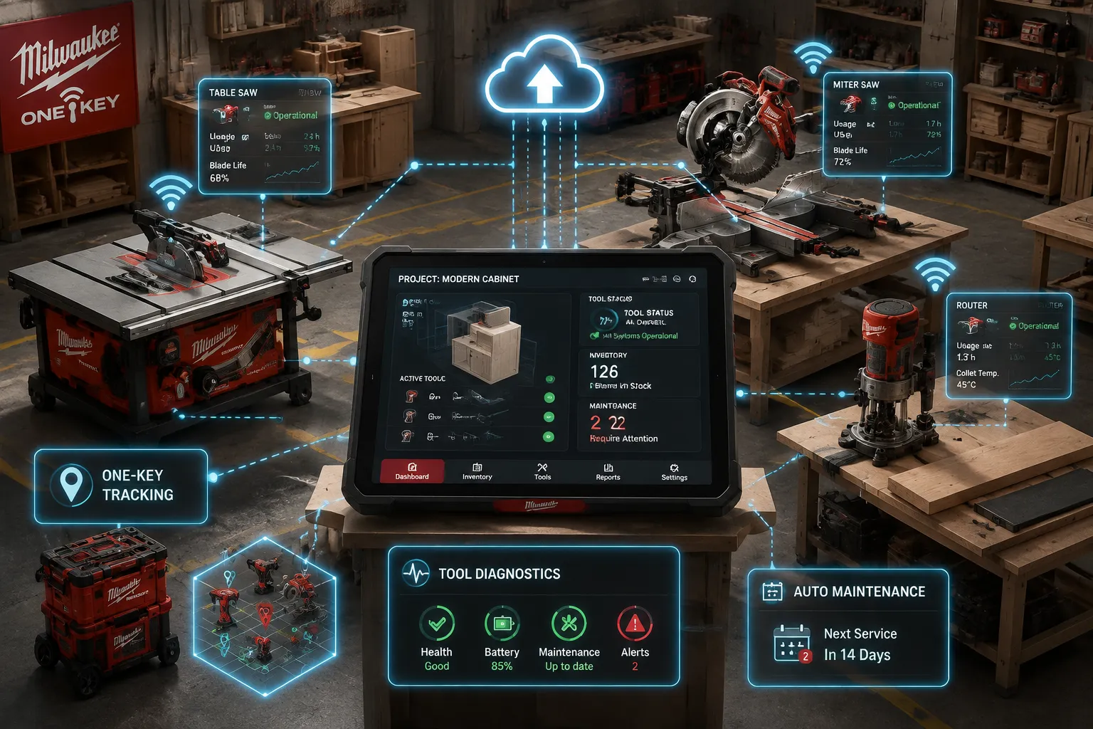 The Power of ONE-KEY: Smart Workshop Management