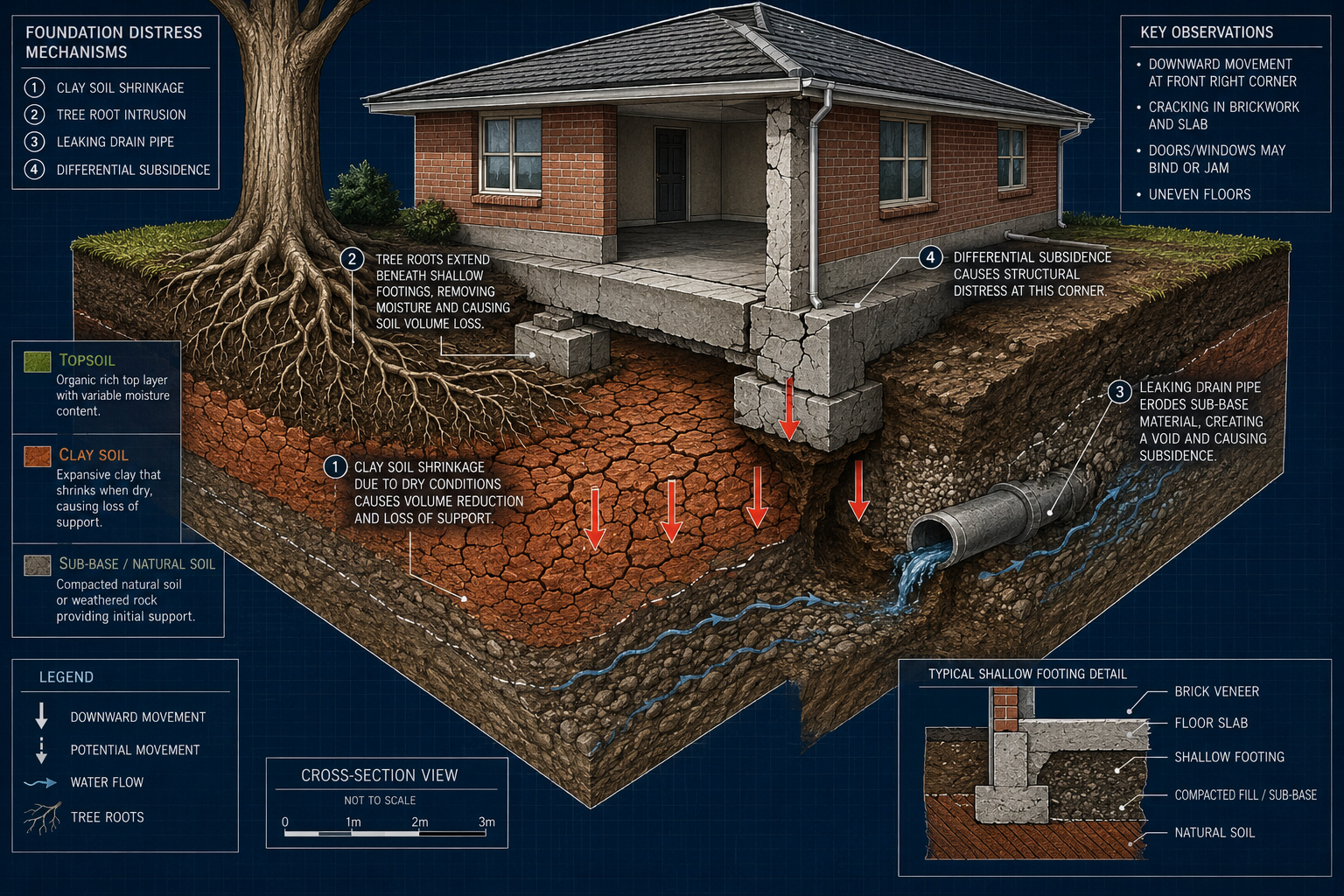 Settlement vs. Subsidence: The Distinction That Changes Everything