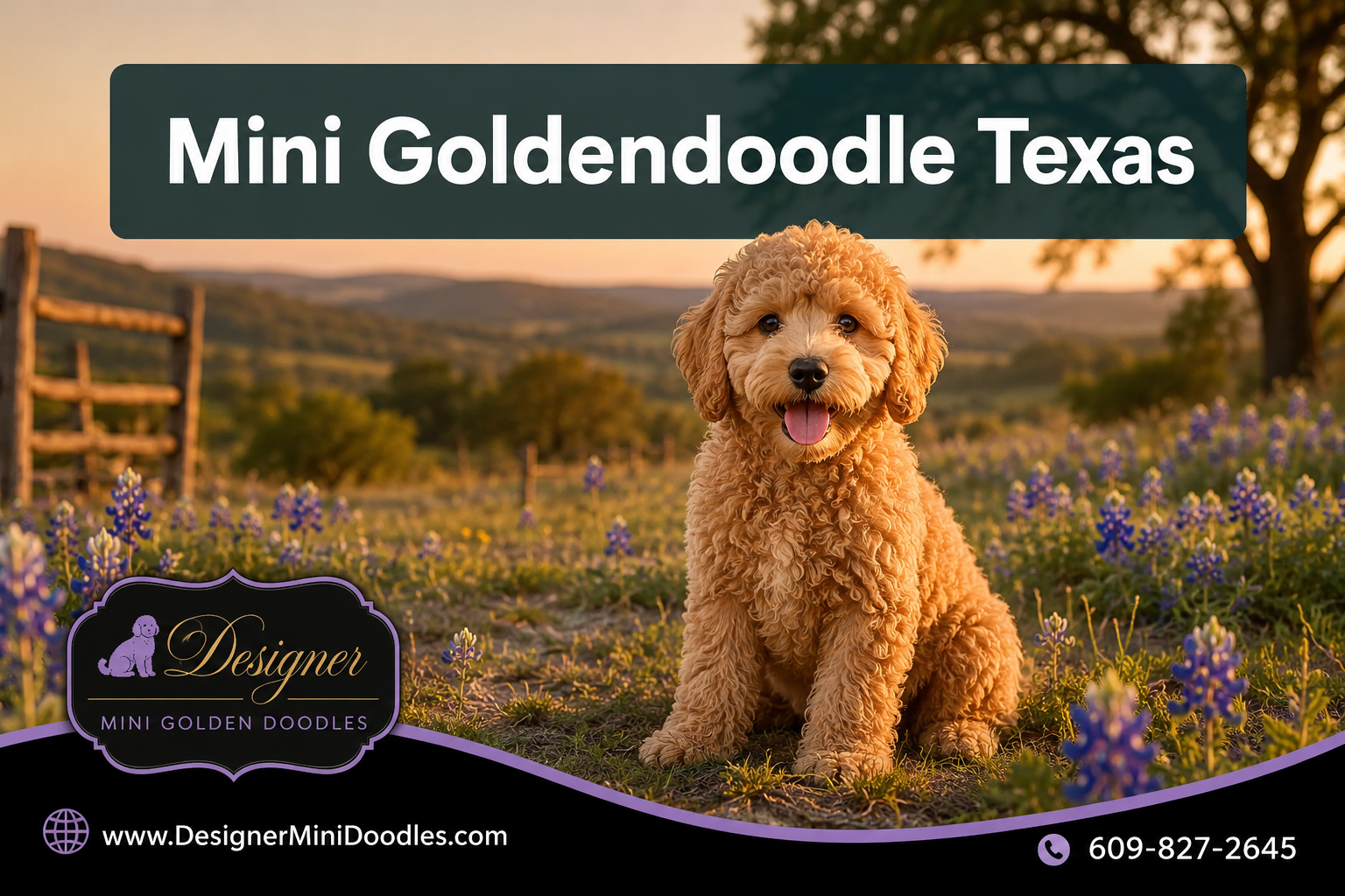 mini golden doodle Texas
