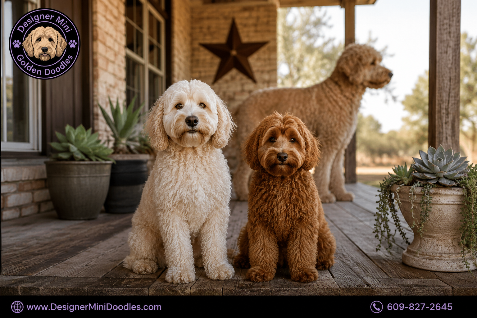 mini golden doodle Texas
