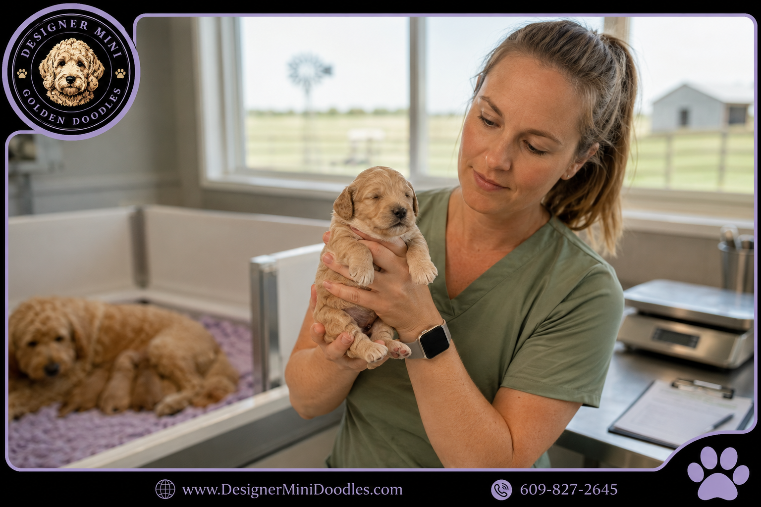 mini golden doodle Texas