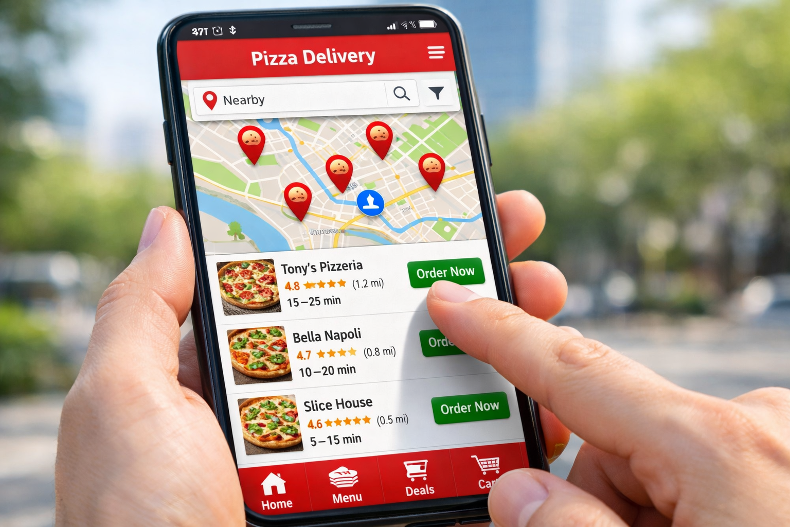 best pizza place nearby