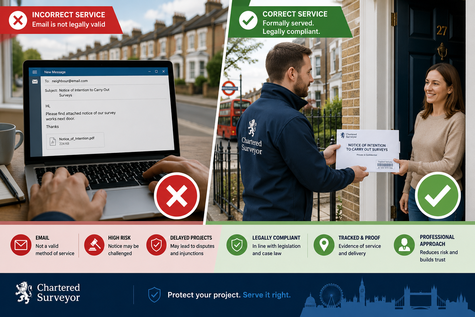 Mistake 9: Failing to Serve Multiple Notices for Basement Extensions