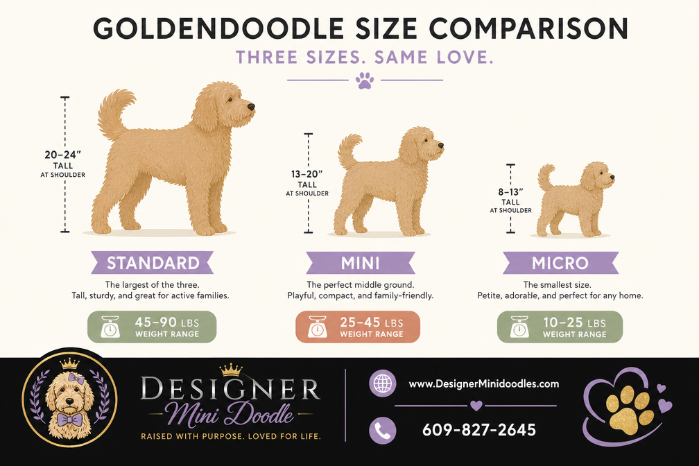 Micro Goldendoodle vs Mini Goldendoodle: Key Differences