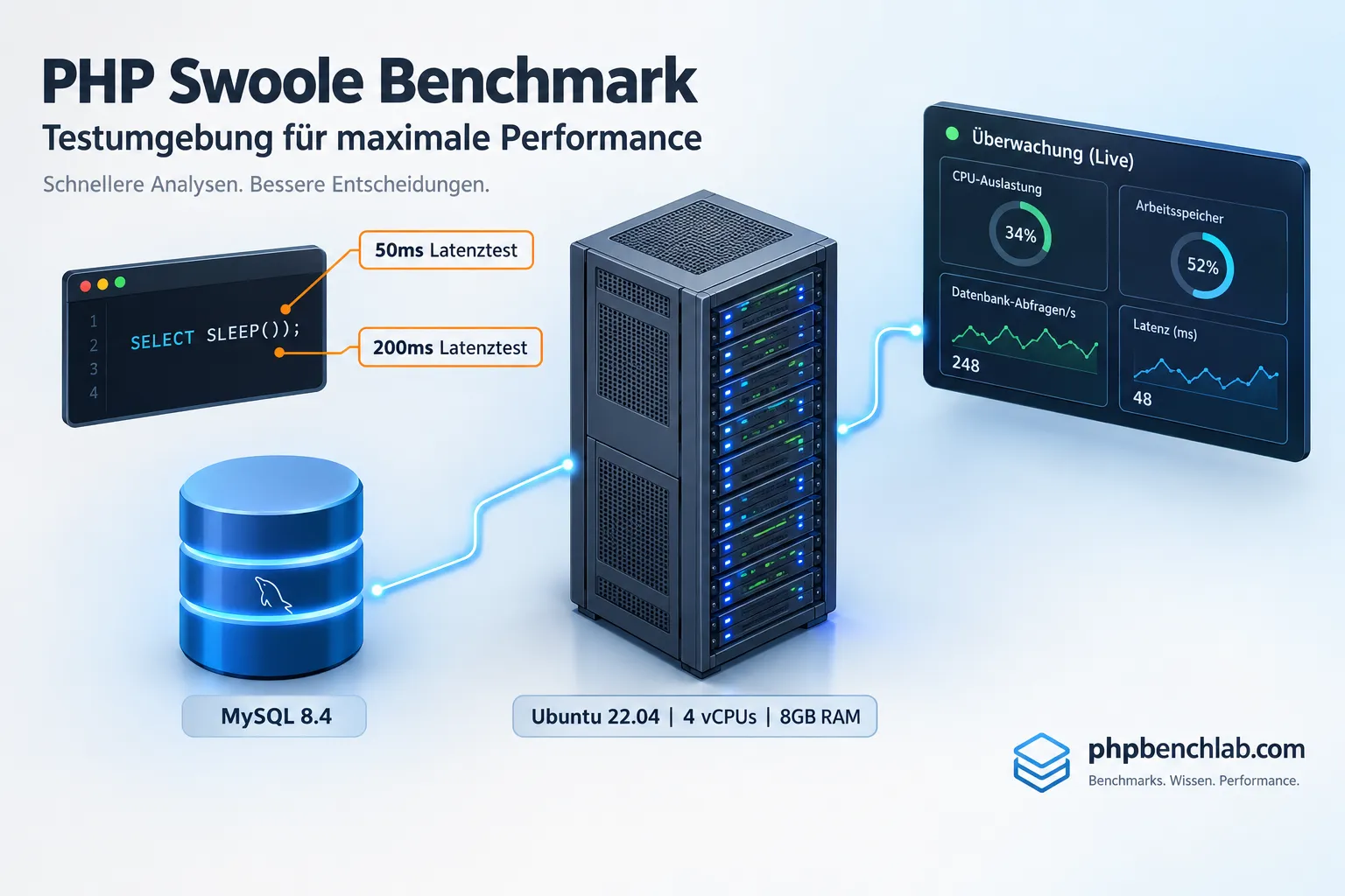 Einordnung: PHP Swoole Benchmark nicht mit dem CPU-Test verwechseln
