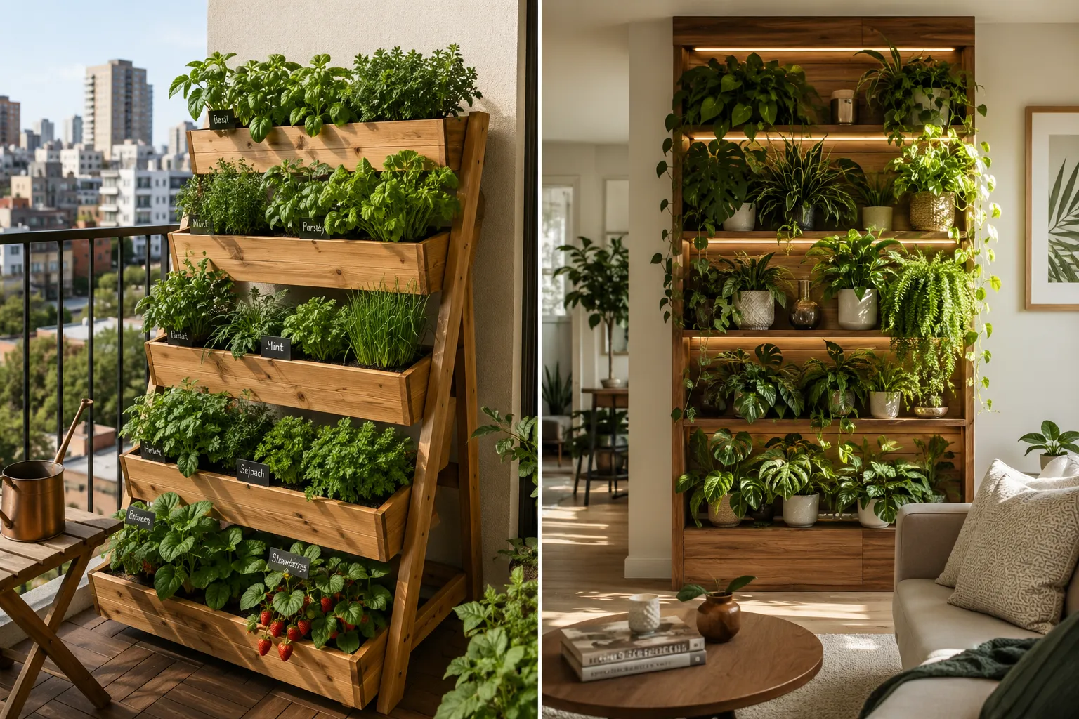 The Rise of Vertical Planter Shelves and Tiered Garden Stands: Indoor-Outdoor Woodworking for Home Gardening Trends