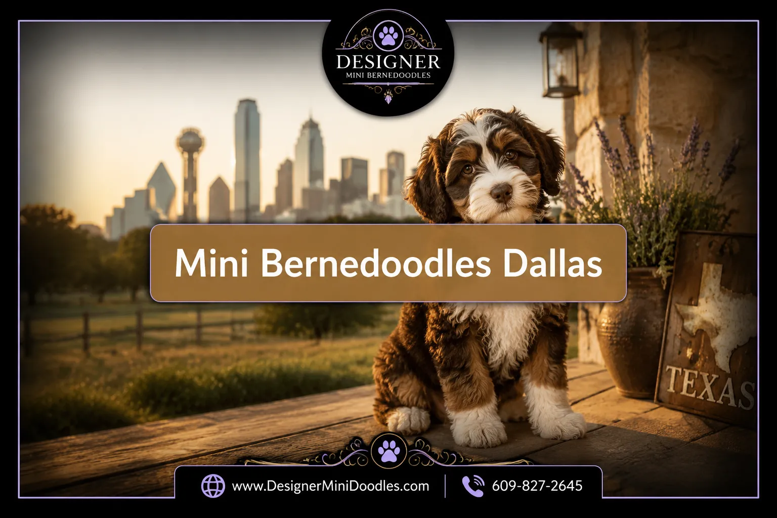 mini bernedoodles Dallas