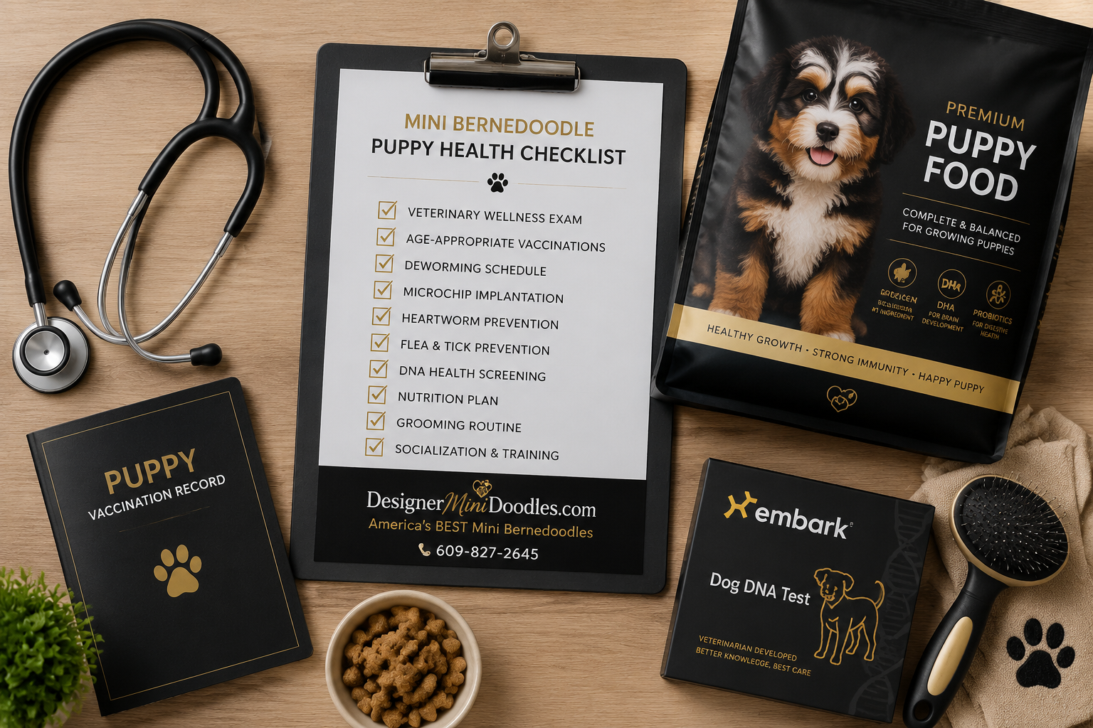 Health Issues to Watch for in Mini Bernedoodles