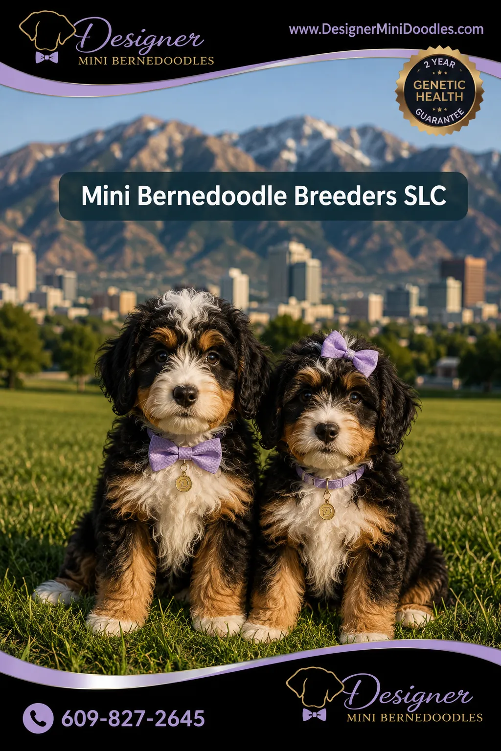 mini bernedoodle breeders Salt Lake City