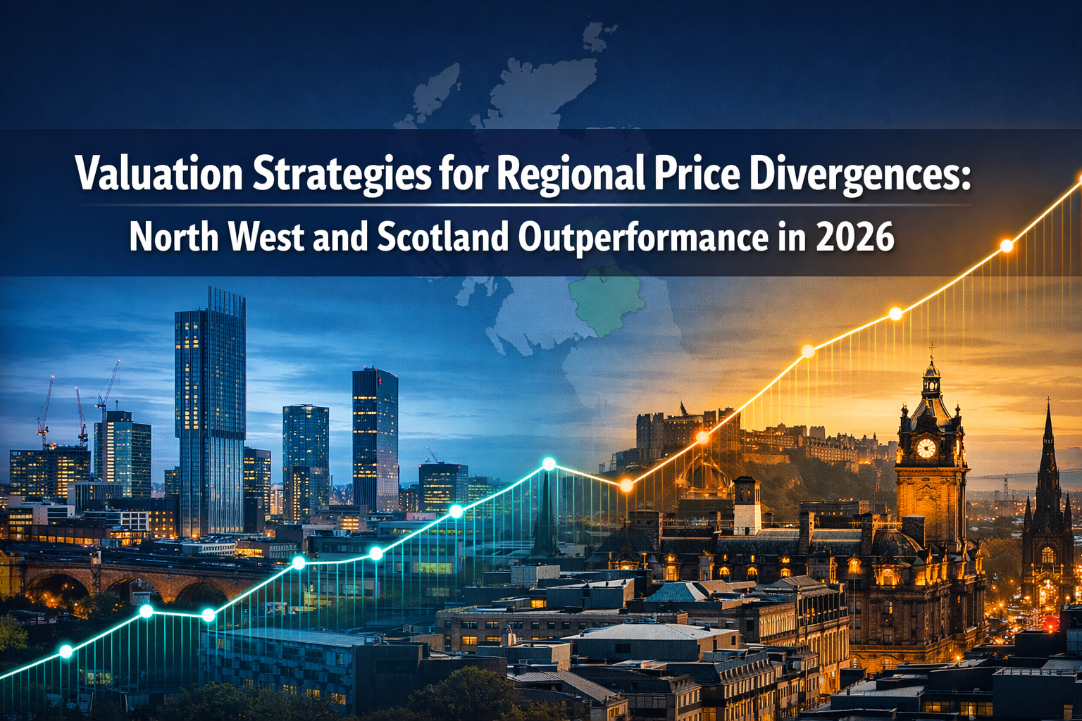 Professional () hero image featuring 'Valuation Strategies for Regional Price Divergences: North West and Scotland