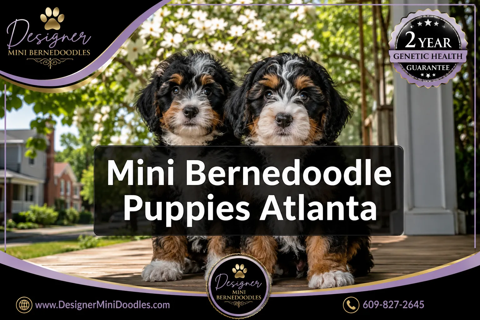 mini bernedoodle puppies Atlanta