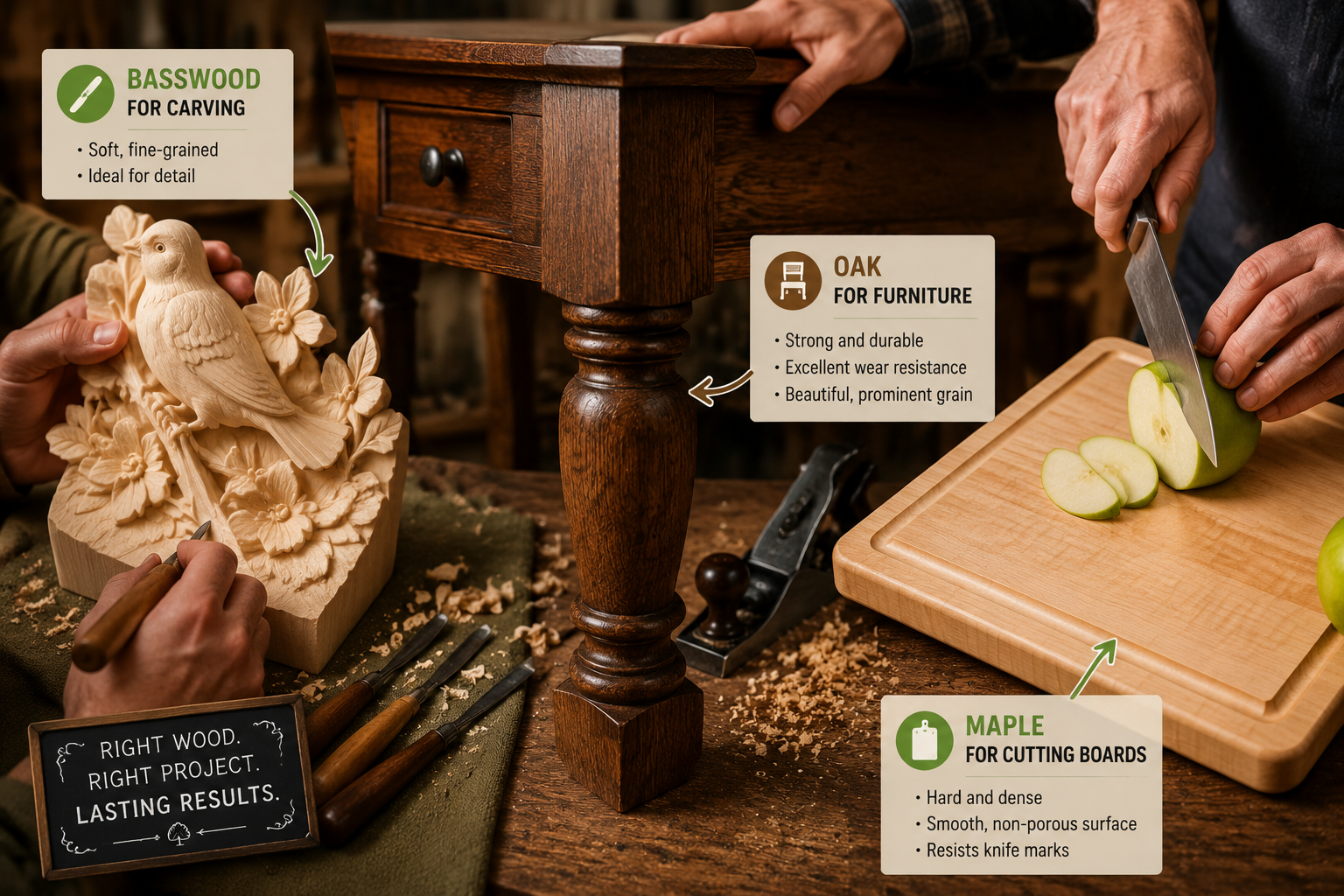 Choosing the Right Wood Species for Your Project