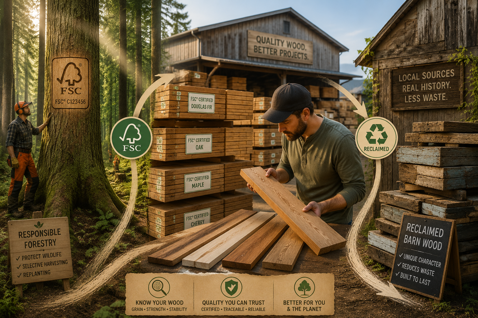 Sourcing Wood: Where to Find Materials for Your DIY Projects