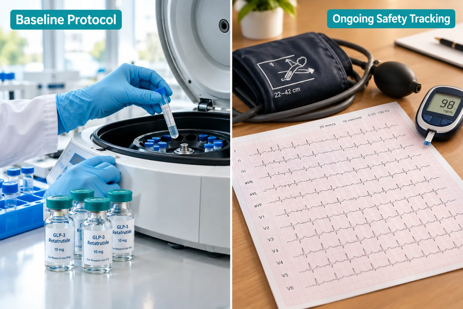 Designing the Monitoring Protocol: What Labs Track When Combining GLP-3 Retatrutide With Cardioactive Drugs