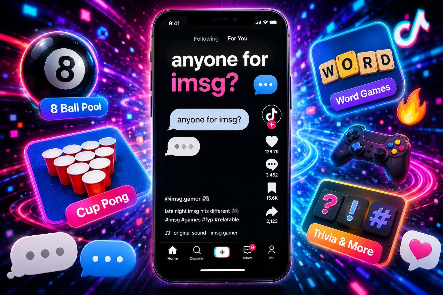 A New Meaning Emerges on TikTok: iMessage Games