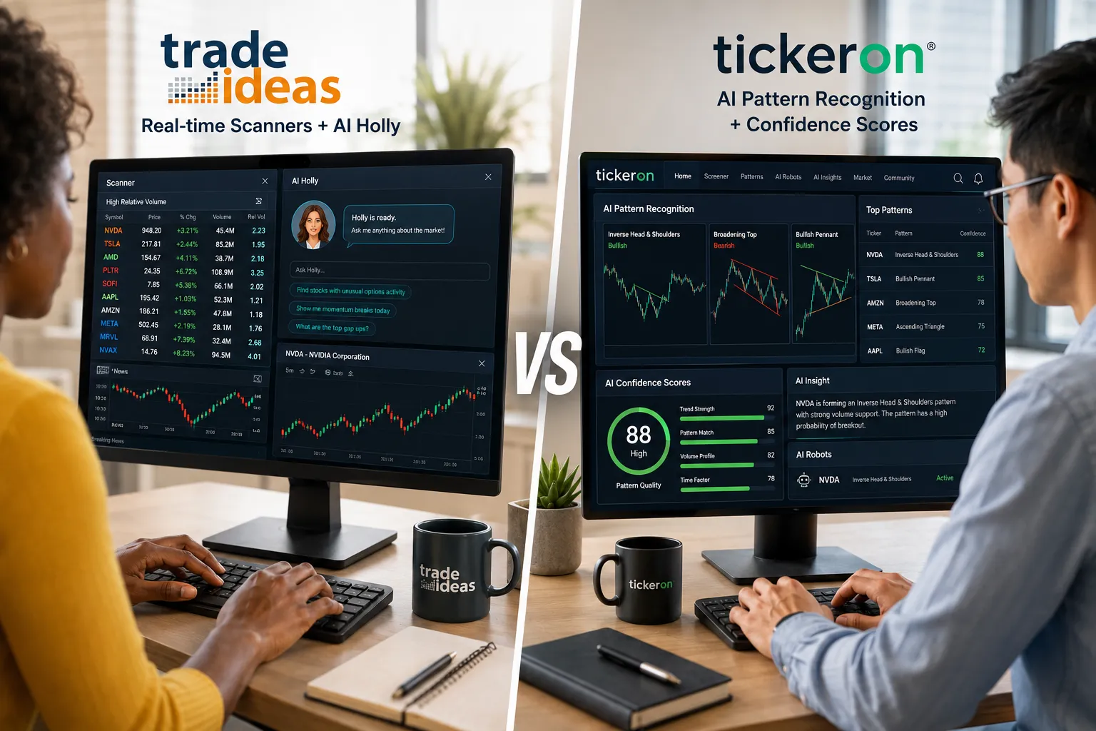 Tickeron vs Trade Ideas: Which Is Better for Swing Traders?