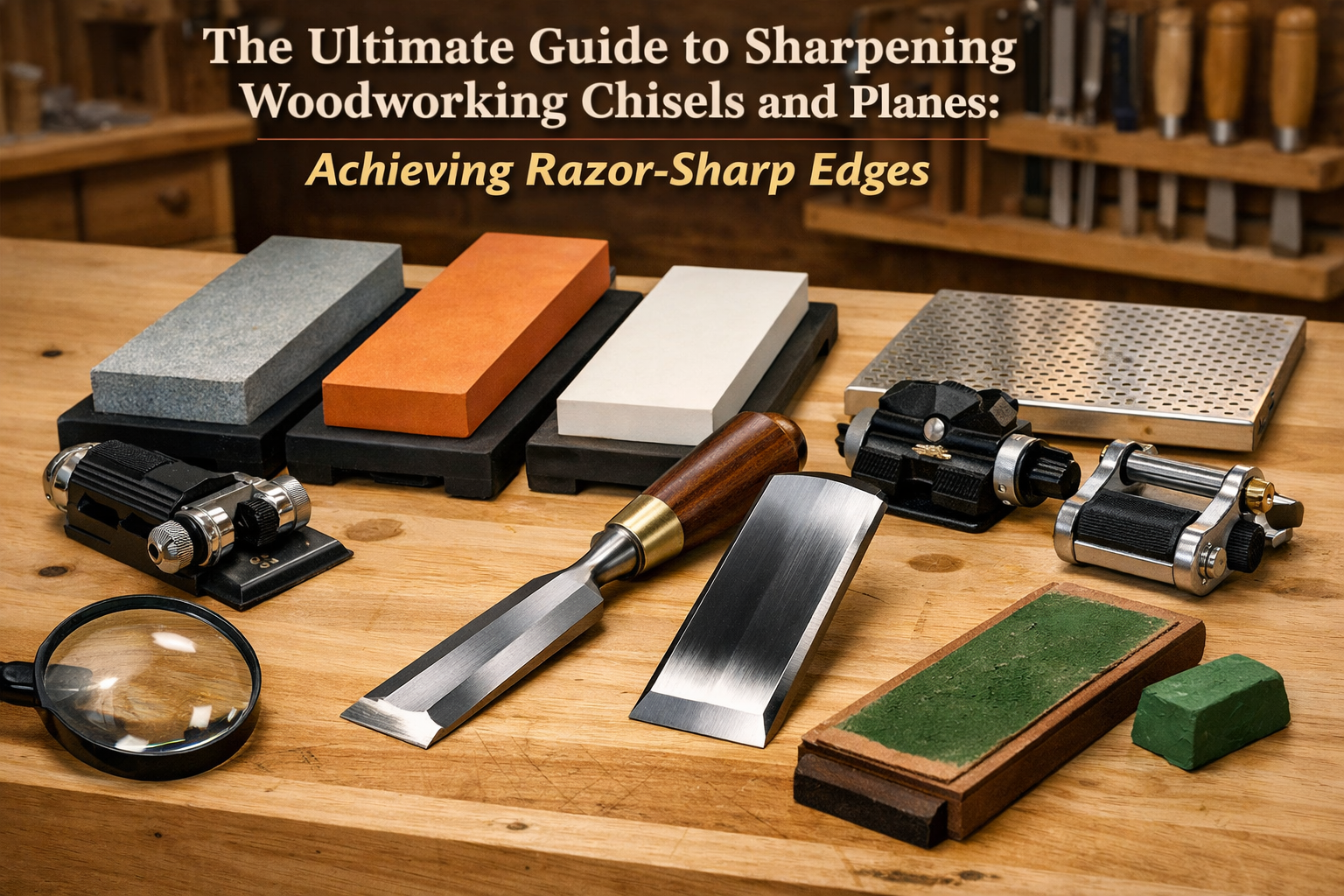 The Ultimate Guide to Sharpening Woodworking Chisels and Planes: Achieving Razor-Sharp Edges