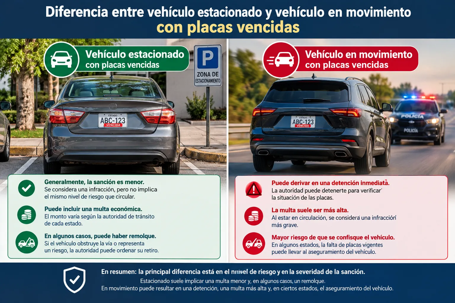 Guía paso a paso: Qué hacer si tu vehículo es remolcado por placas vencidas