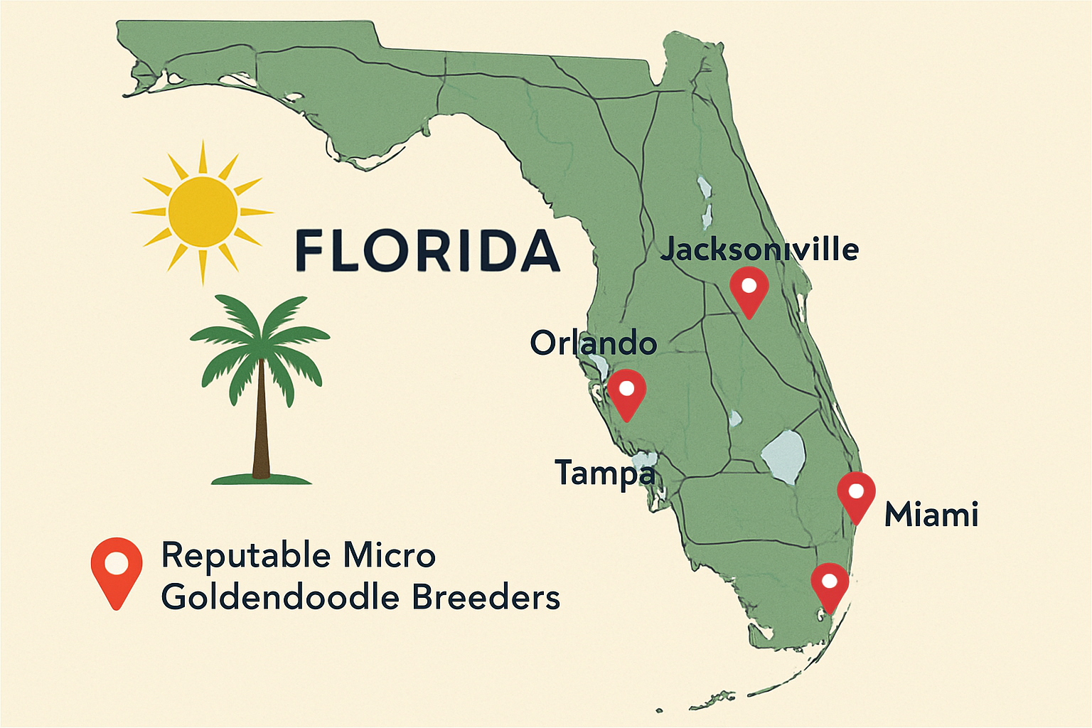 Goldendoodle breeders in Florida