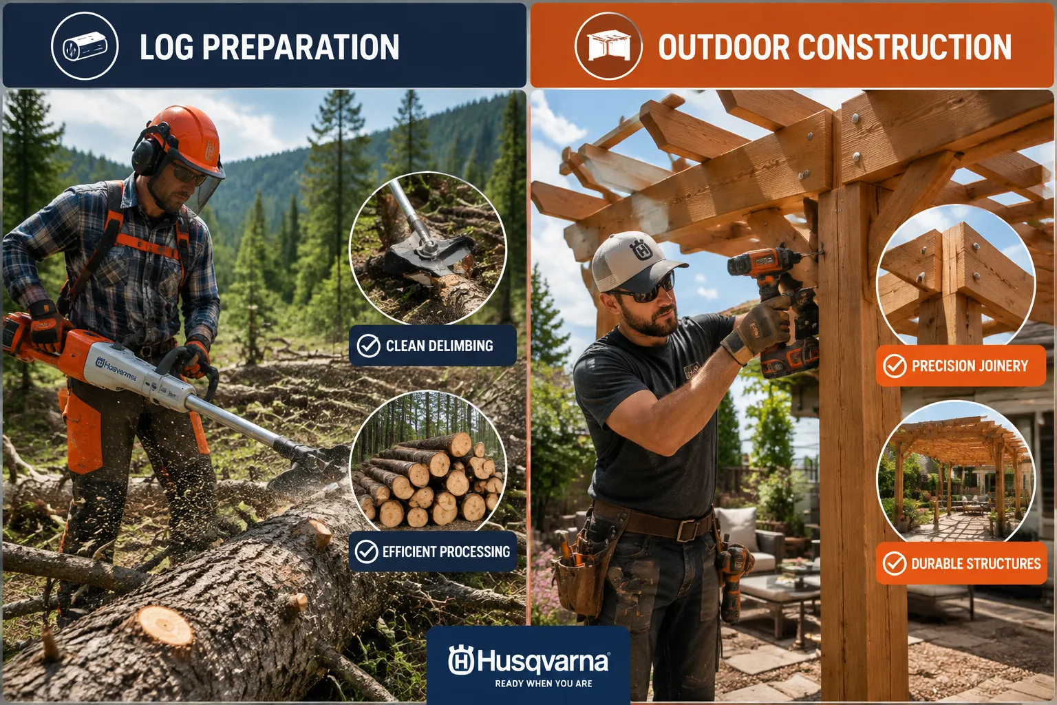 The Unseen Potential of Husqvarna Woodworking Tools: Beyond Chainsaws for Workshop and Outdoor Project Efficiency