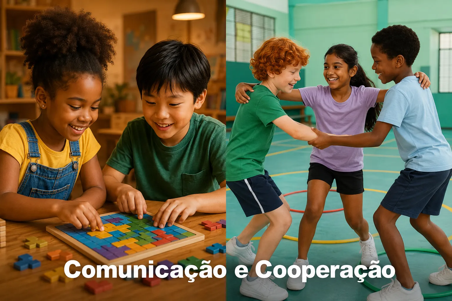 Como Facilitar Sessões de Jogos Colaborativos para Crianças