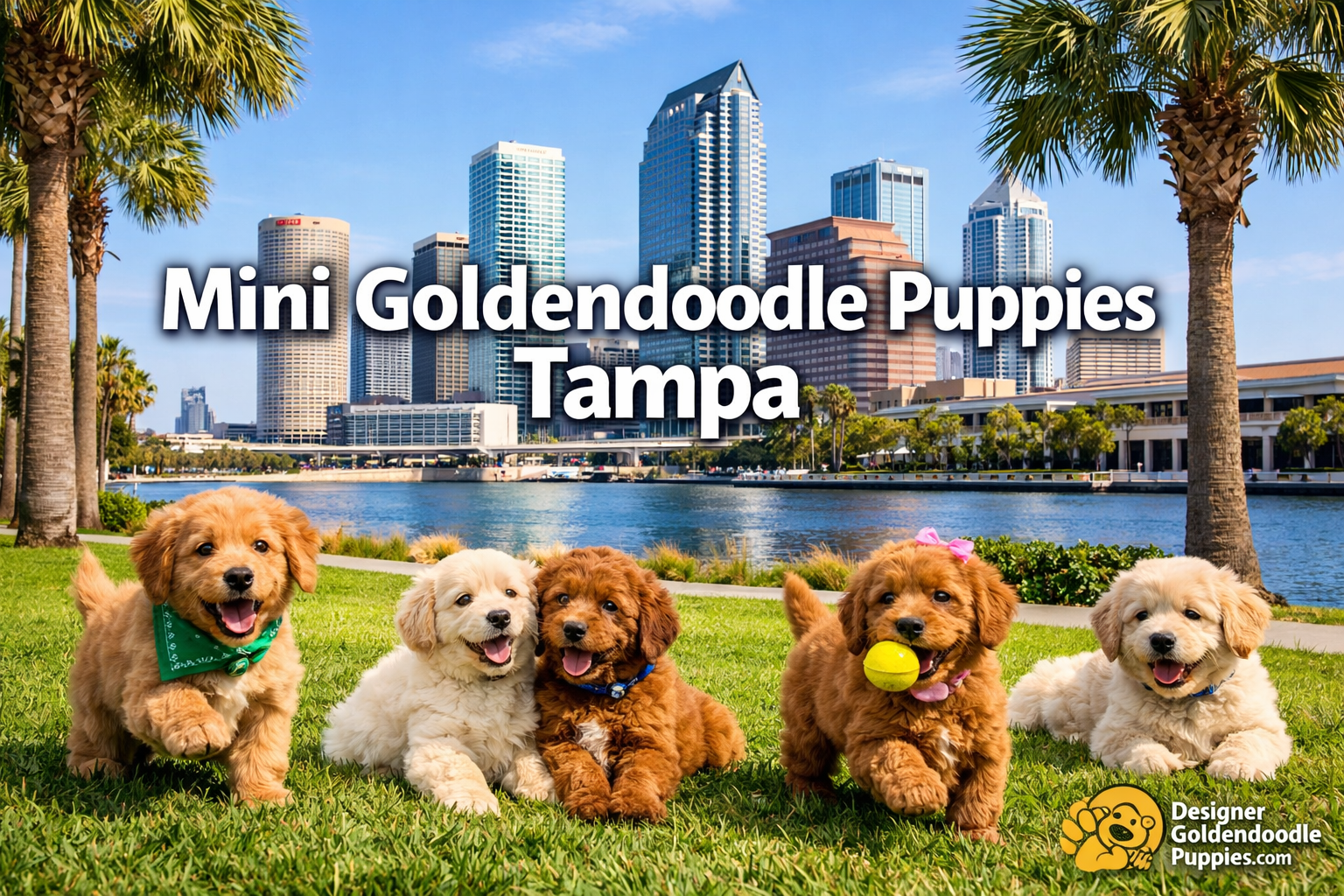 use keyphrases / topics as alt text do not use big paragraphs. Put logo of designergoldendoodlepuppies.com in images as possible where possi