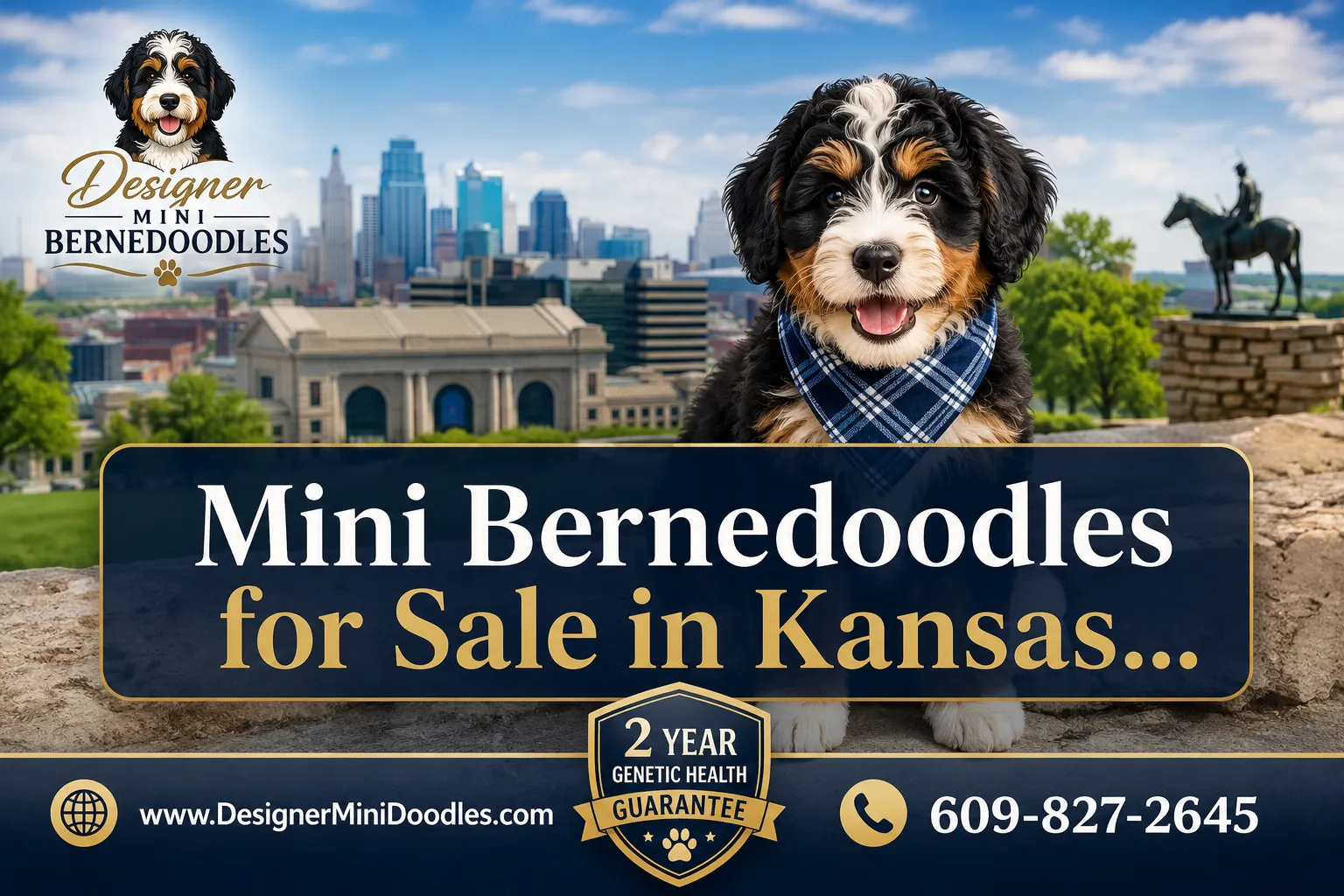 mini bernedoodles for sale in Kansas City