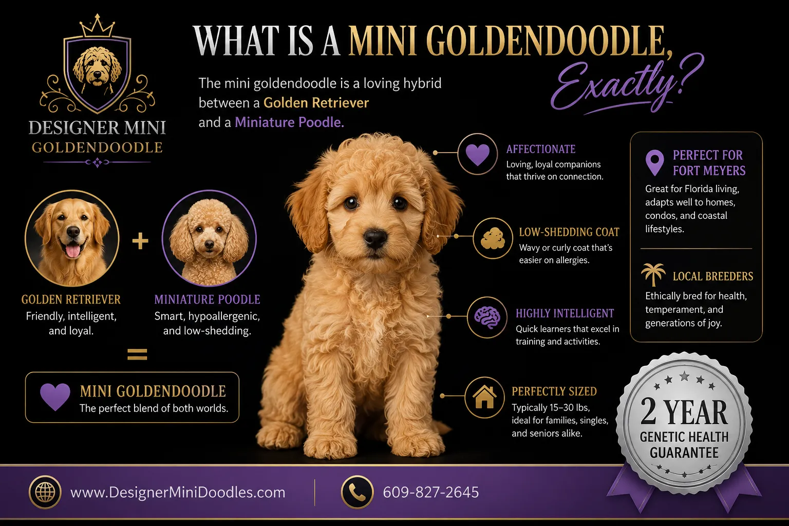 How much does a mini goldendoodle cost in Fort Myers?
