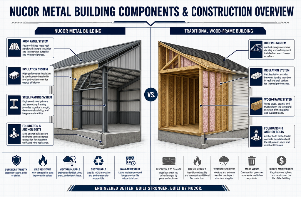 Can I Customize a Nucor Metal Building for My Specific Needs