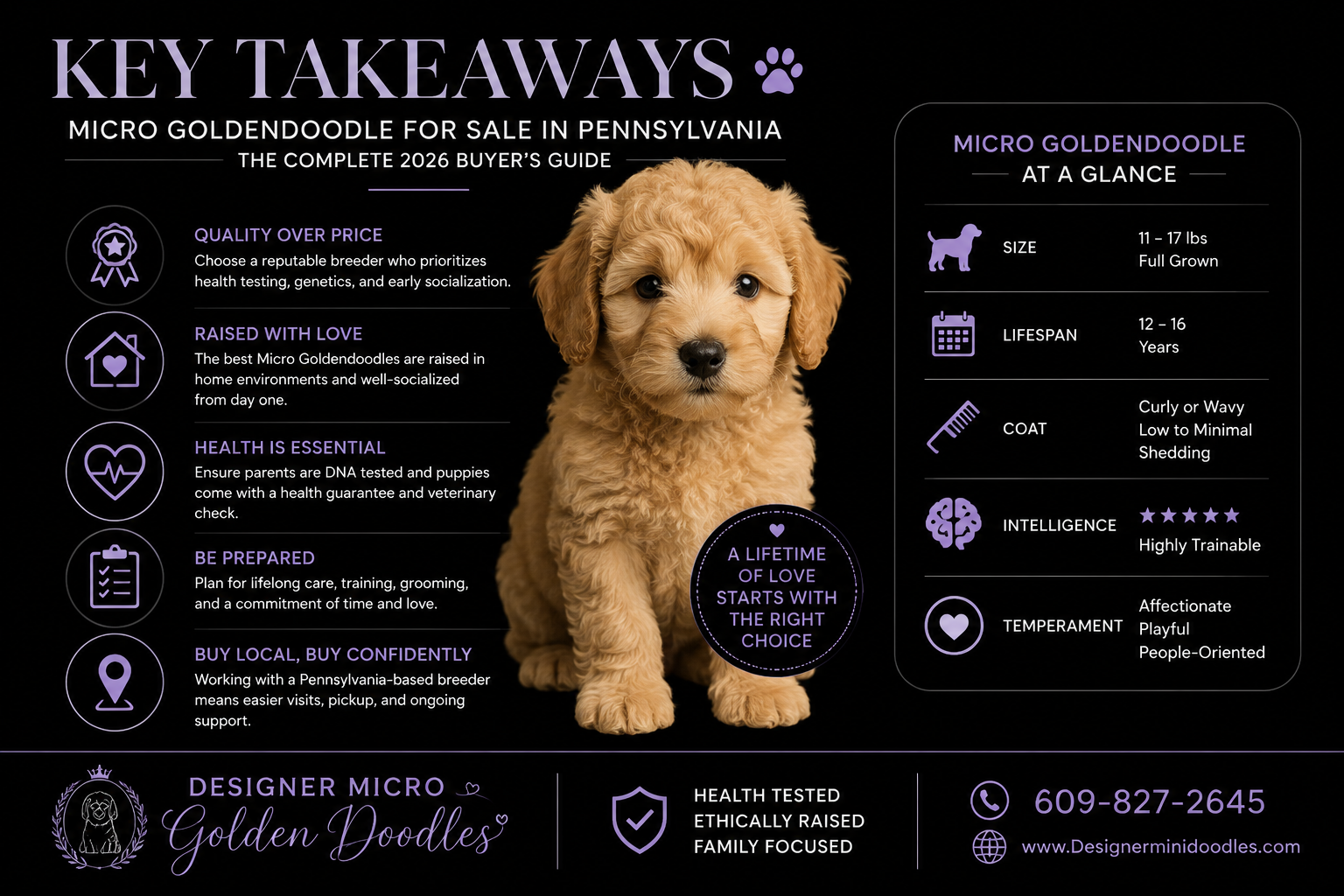 micro goldendoodle for sale Pennsylvania